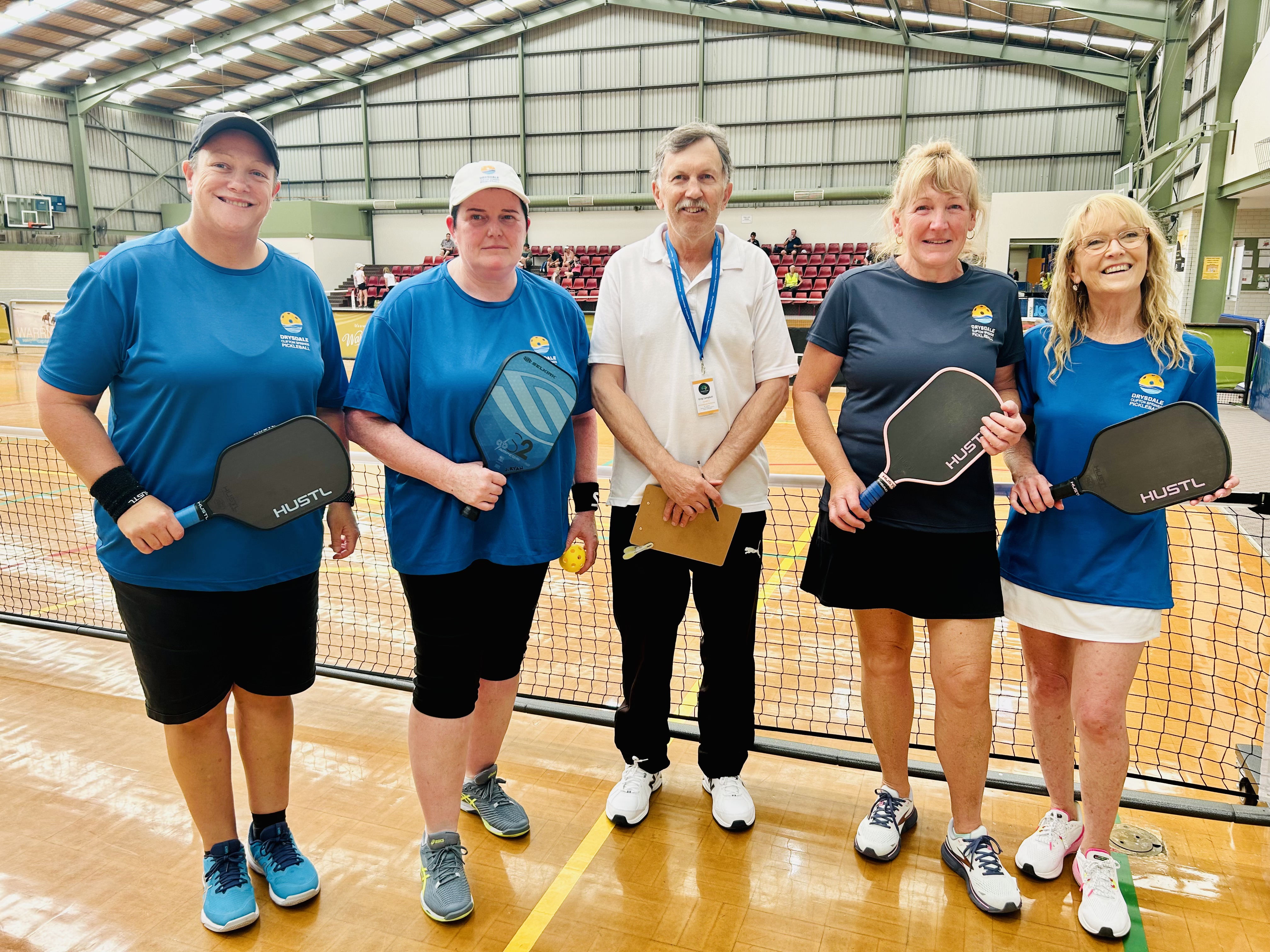 Club members in finals play at Warrnambool Tournament - February 2024